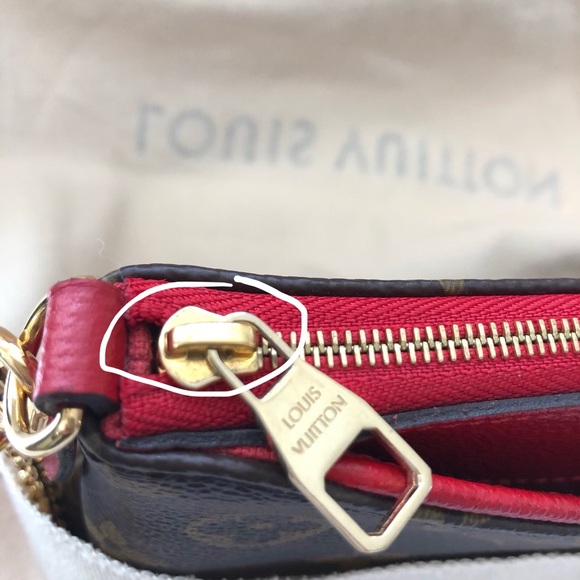 Louis Vuitton Pallas Clutch-Mono/Red - Picture 7 of 8